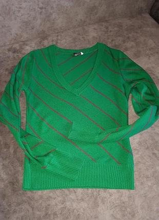 Зеленый джемпер divided, h&m 4