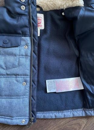 Зимняя куртка levi’s оригинал 2 года8 фото