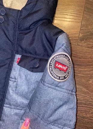 Зимняя куртка levi’s оригинал 2 года6 фото