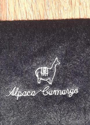 Брендовый alpaca gamargo шарф made in pery унисекс4 фото