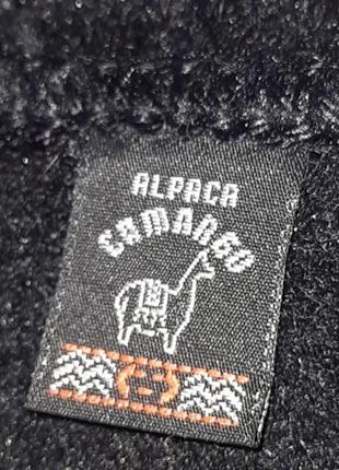 Брендовый alpaca gamargo шарф made in pery унисекс6 фото