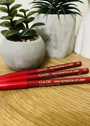 Оригінал олівець для губ ga-de high definition lip liner тон 329