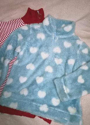 Мягенькая ылисовпя,меховая кофта,5-6лет.