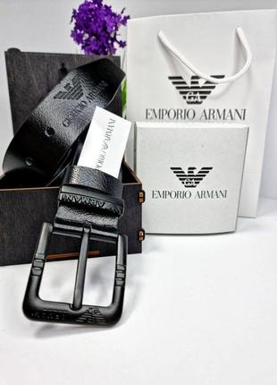 Ремень armani, кошелек кожаный армани, подарочный набор armani, кожаный пояс и кошелек armani, мужской9 фото