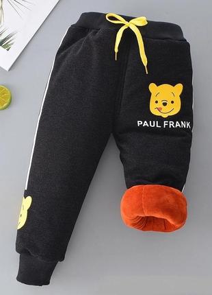 Дитячі теплі штани на синтепоні, на флісі