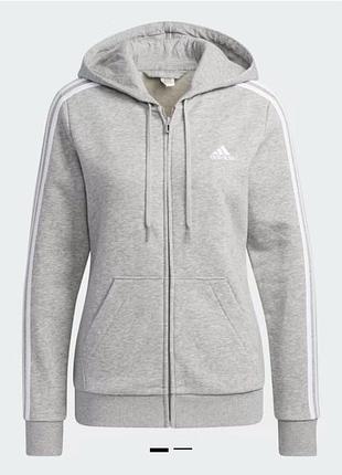 Толстовка жіноча з трьома смужками adidas essentials розмір m