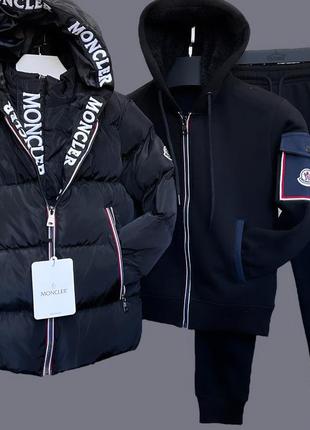 Дитяча куртка moncler зима розмір 3 — 4 года