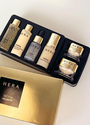 Набір омолоджуючих мініверсій hera signia deluxe kit, 6 pcs