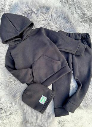 Детский костюм трехнитка на флисе