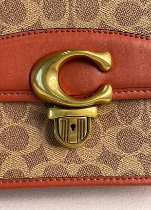 Шикарная женская сумка топ качества премиум кожа красивая бренда.    coach2 фото