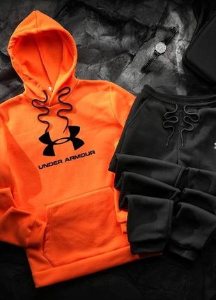 Теплый костюмчик under armour трайный костюм under armour/Prom> худи+брюки андер армор