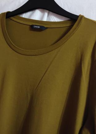 Блуза коттоновая с оборкой george раз. 50-524 фото