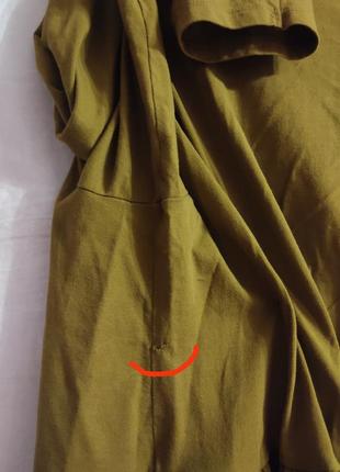Блуза коттоновая с оборкой george раз. 50-529 фото