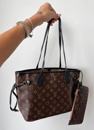 Жіноча сумка lv neverfull mini2 фото