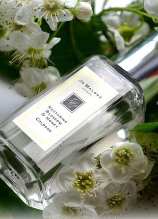 Jo malone nectarine blossom & honey💥оригинал 9 мл миниатюра travel цена за 1мл