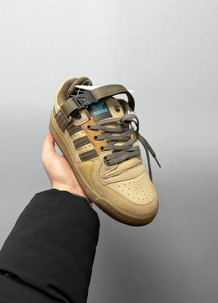 Кросівки adidas bad bunny x forum buckle low the first cafe5 фото