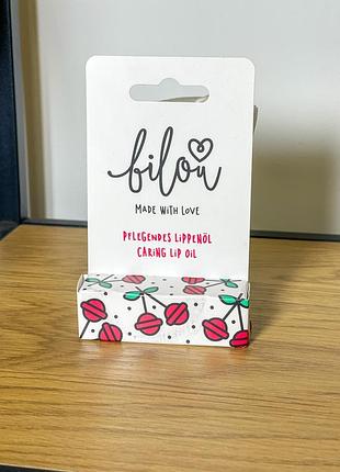 Олія для губ вишневый аромат bilou cherry pops