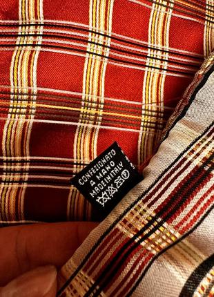 Итальянский шелковый платок паше в карман пиджака.34*343 фото