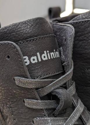Кроссовки кожаные в стиле baldinini4 фото