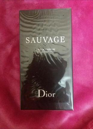 Christian dior sauvage parfum діор саваж 100мл чоловічі парфуми парфуми парфюмированая вода