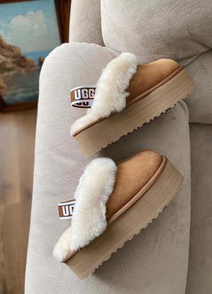 Угги на платформі з резинкою в стилі ugg5 фото