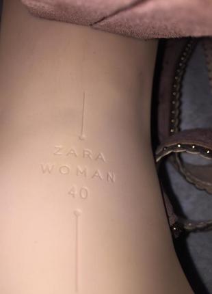 Zara босоножки размер 406 фото