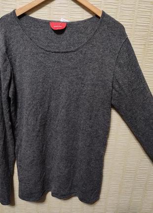 Мягкий джемпер кофта пуловер с шерстью и альпакою2 фото