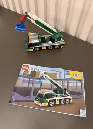 Lego creator транспортер гоночних автомобілів5 фото