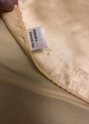 Hubert итальянский шелковый платок паше в карман пиджака 33*332 фото