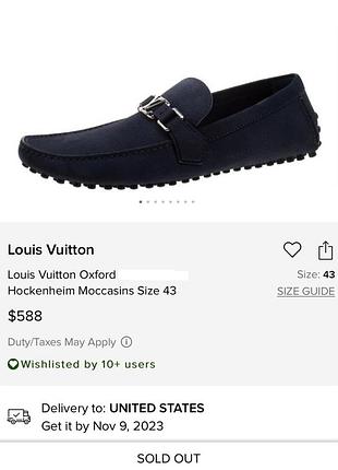 Мокасини louis vuitton oxford hockenheim moccasins мокасины туфли лоферы