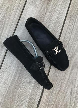 Мокасини louis vuitton oxford hockenheim moccasins мокасины туфли лоферы8 фото