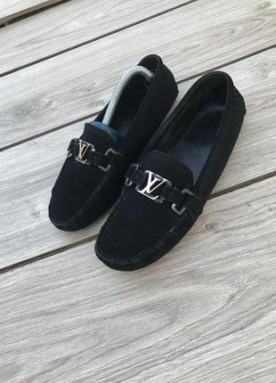 Мокасини louis vuitton oxford hockenheim moccasins мокасины туфли лоферы4 фото