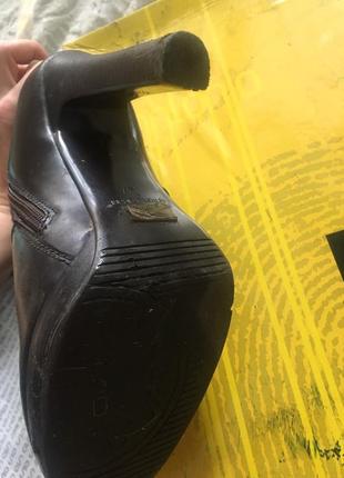 Сапоги кожаные antonio biaggi, 37 размер, высокий каблук2 фото