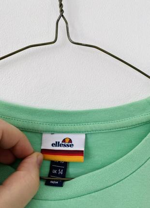 Зеленая оверсайз футболка ellesse5 фото