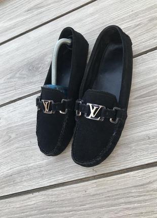 Мокасини louis vuitton oxford hockenheim moccasins мокасины туфли лоферы1 фото