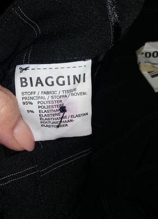 Класичні прямі брендові брюки(штани)в полоску biaggini  якість!6 фото