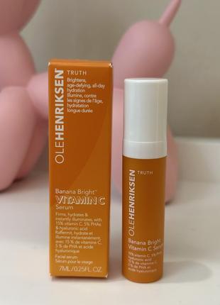 Остветляющая сыворотка ole henriksen olehenriksen banana bright 15% vitamin c serum