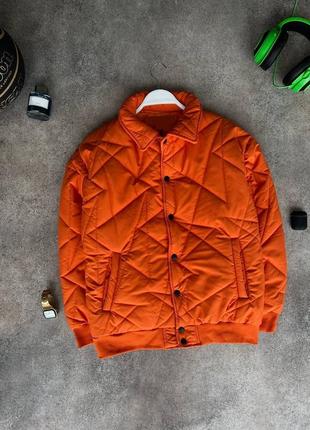 Куртка-бомбер помаранчева7 фото