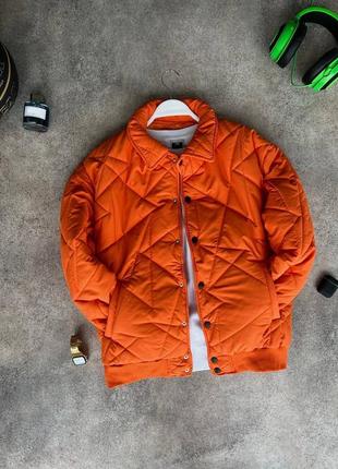 Куртка-бомбер помаранчева5 фото