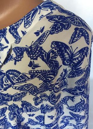 Шикарная  блуза в бабочку2 фото