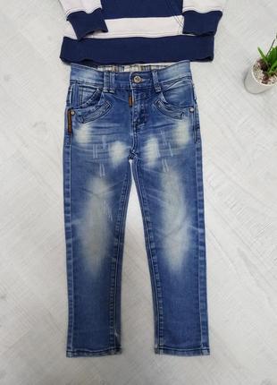 Костюм, комплект для хлопчика : джинсы, светр2 фото