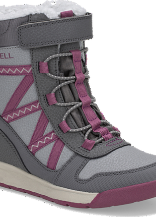 Зимние деткие сапоги мерел merrell big kid&acutes snow crush 2.0 waterproof4 фото