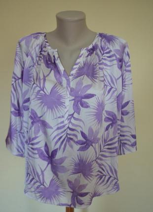 Шикарна ніжна брендовий блузочка вільного фасону