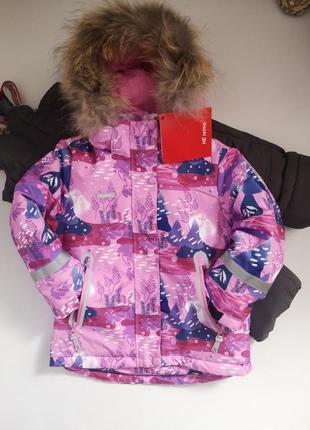 Зимний мембранный теплый костюм, куртка полукомбинезон1 фото