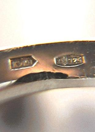 Набор подвеска кулон кольцо перстень серебро 925 проба 6,30 грамма размер 176 фото