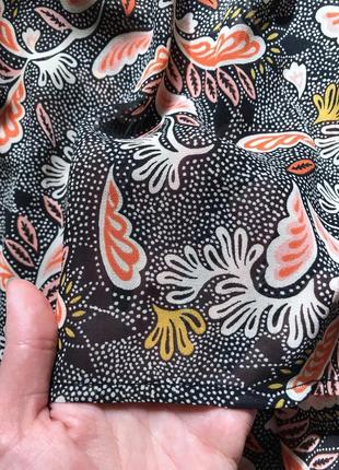 Легкая блуза блузка туника принт h&m размер 367 фото