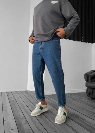 Стильні джинси мом для чоловіків туреччина котон1 фото
