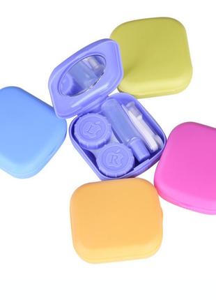 Набор для хранения контактных линз фиолетовый2 фото