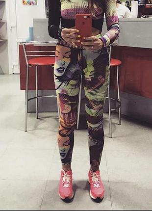 Reebok легинсы женские