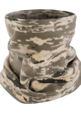 Флисовый шарф-труба basic fix polar fleece mm14 пиксель